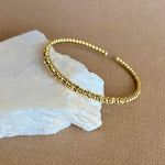 Dove | Gold Plated Bangle