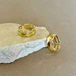 Tiranne | Gold Plated Ring