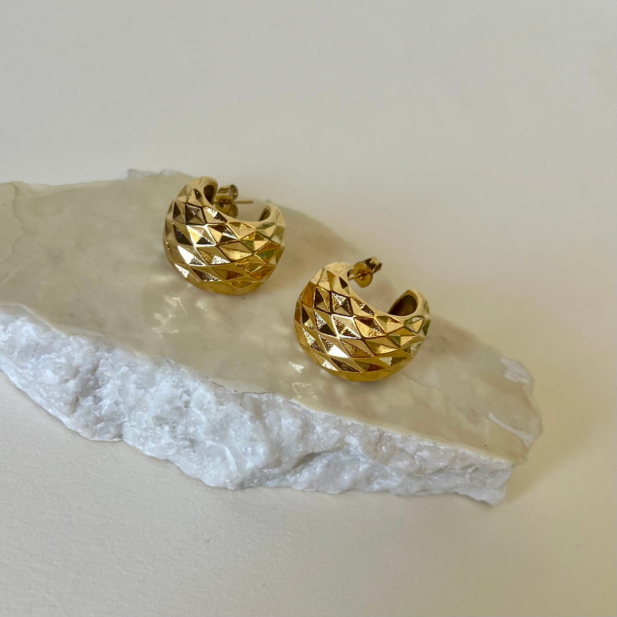 Mintara | Gold Plated Earrings
