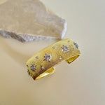 Mother Of Pearl | Gold Plated Bangle