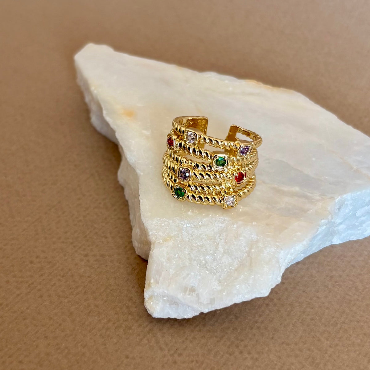 Citrola | Gold Plated Ring