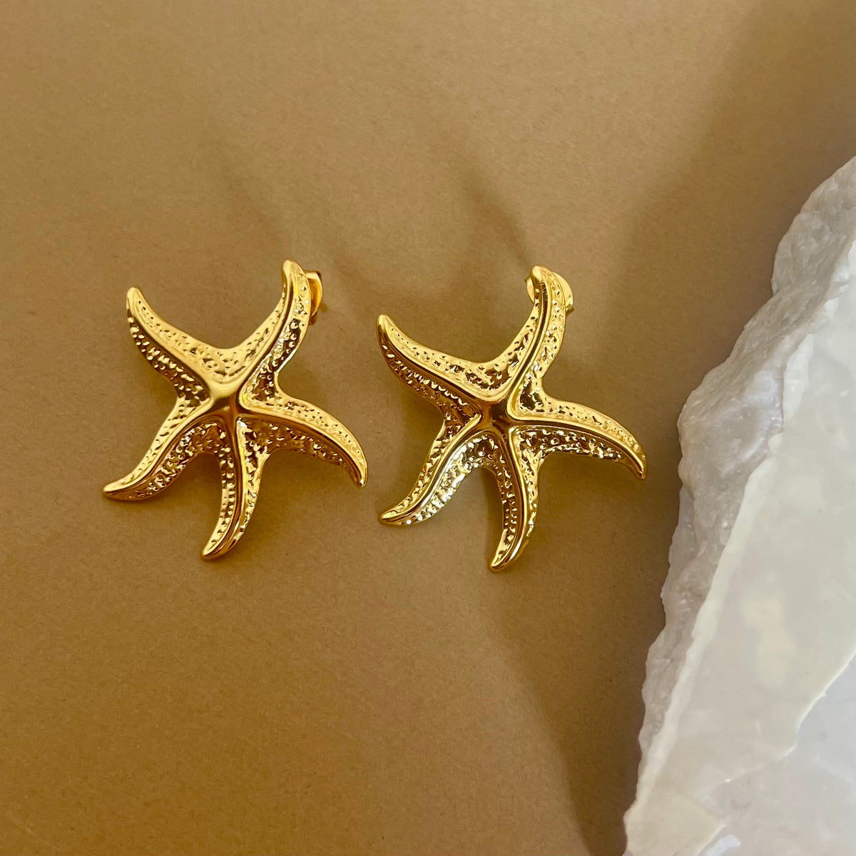 Wiggles | Gold Plated Earrings