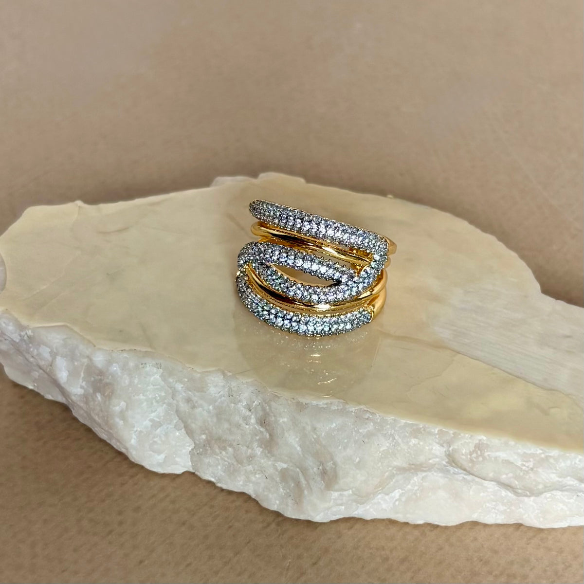 Liorena | Gold Plated Ring