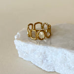 Edith | Gold Plated Ring