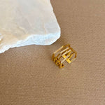 Ozvek | Gold Plated Ring