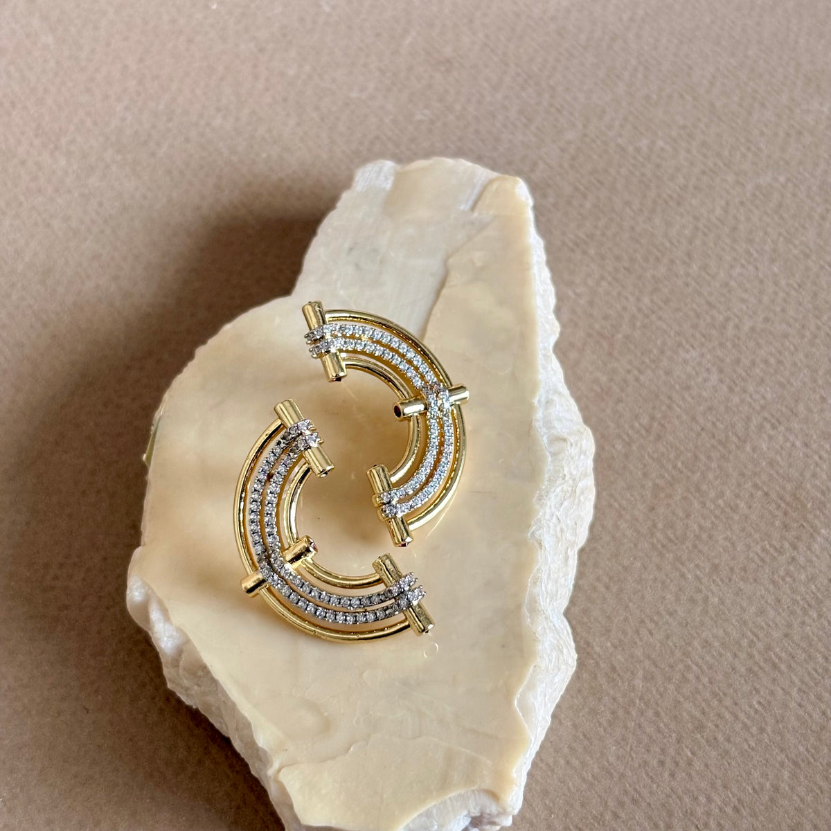 Sundra | Gold Plated Earrings