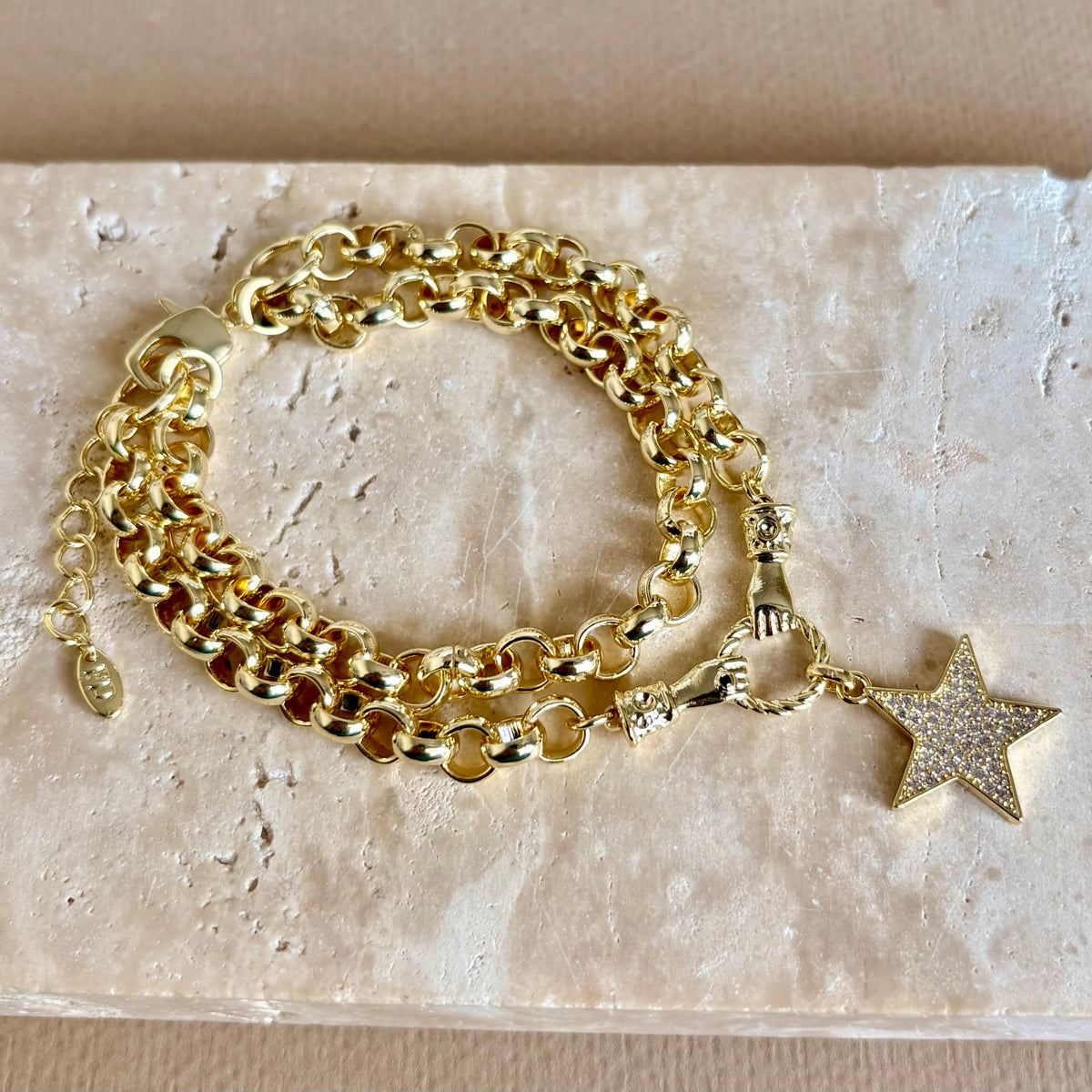 Etria | Gold Plated Bracelet
