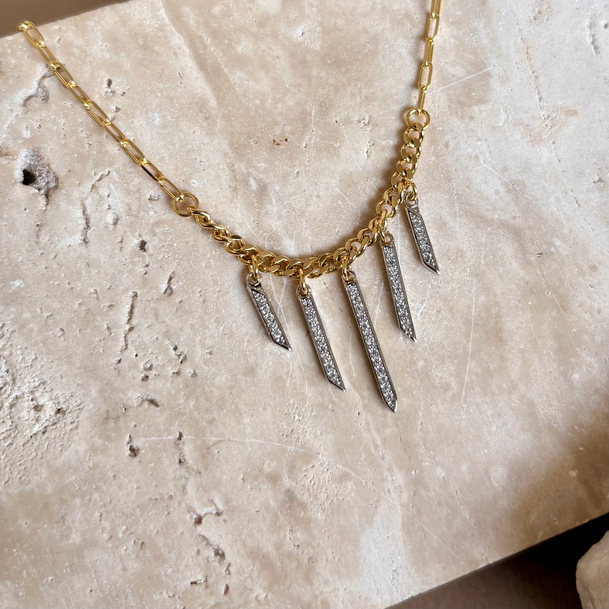 Cenara | Gold Plated Necklace