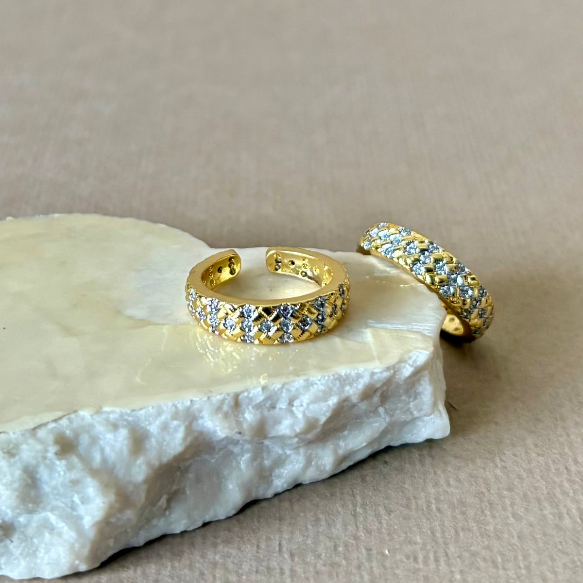 Ellune | Gold Plated Ring