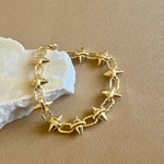Evia | Gold Plated Bracelet
