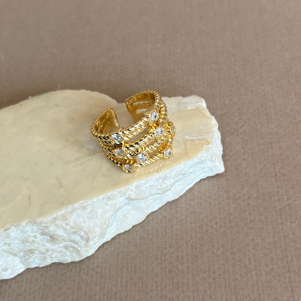 Melora | Gold Plated Ring