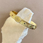 Farha & saada | Gold Plated Bangle