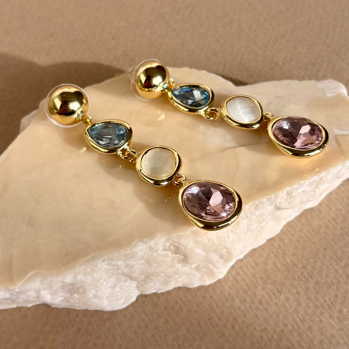 Bavion | Gold Plated Earrings