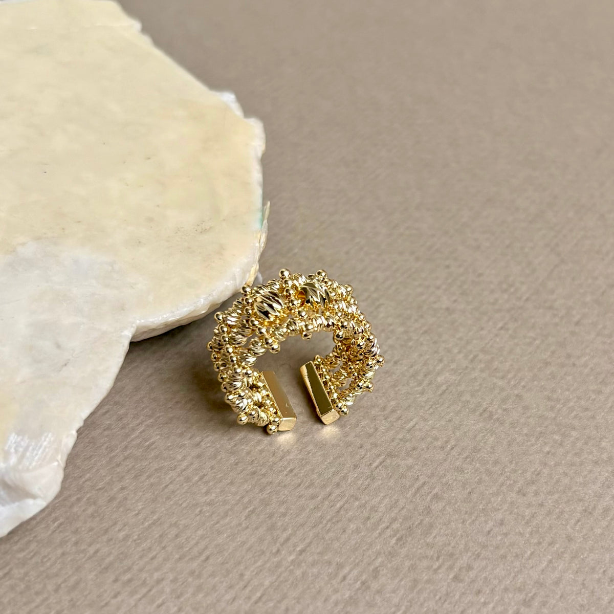 Karsin | Gold Plated Ring