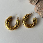 Villa | Gold Plated Earrings