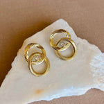 Ruzaro | Gold Plated Earrings