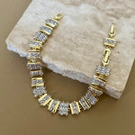 Onyx 06 | Gold Plated Bracelet