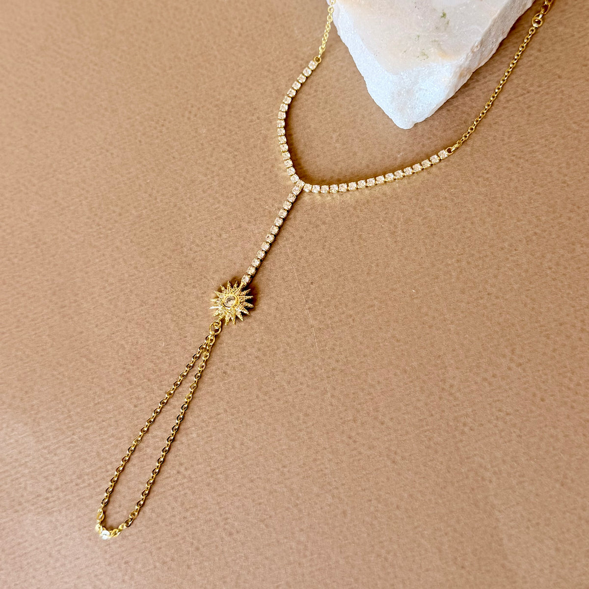 Braceletta 08 | Gold Plated Handchain