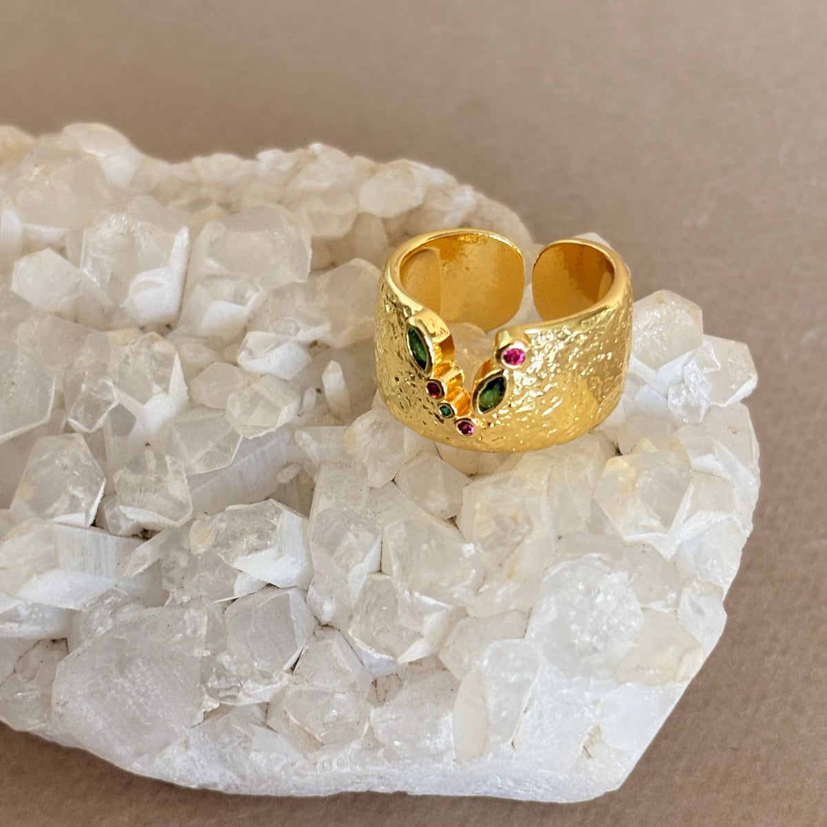 Anaya | Gold Plated Ring