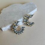 Terea 02 | Gold Plated Earrings