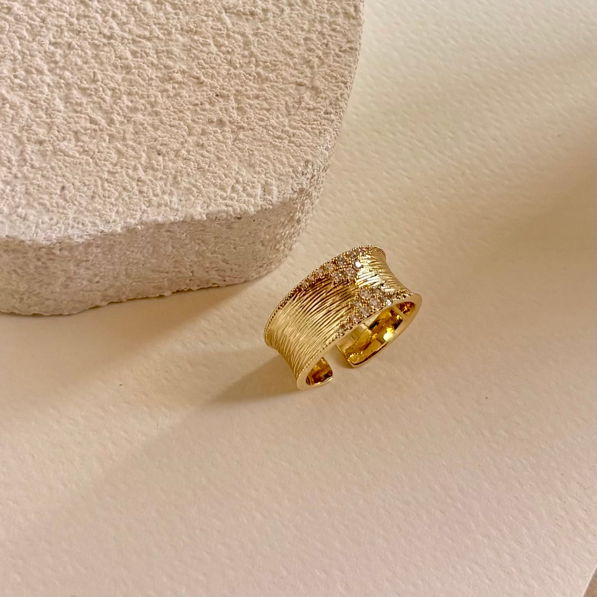 Aven | Gold Plated Ring
