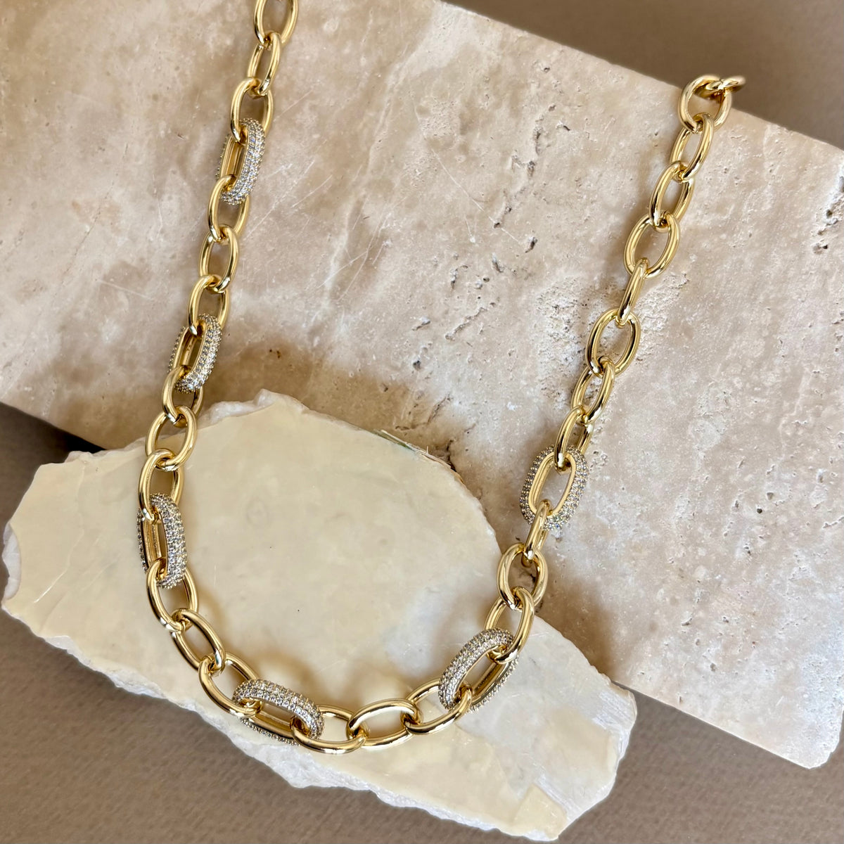 Triumph 03 | Gold Plated Necklace