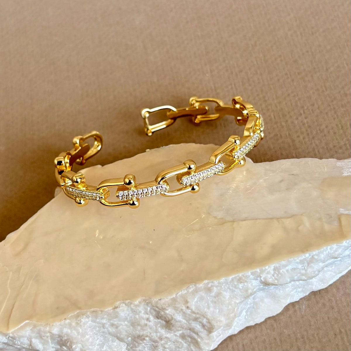 Astrell | Gold Plated Bangle