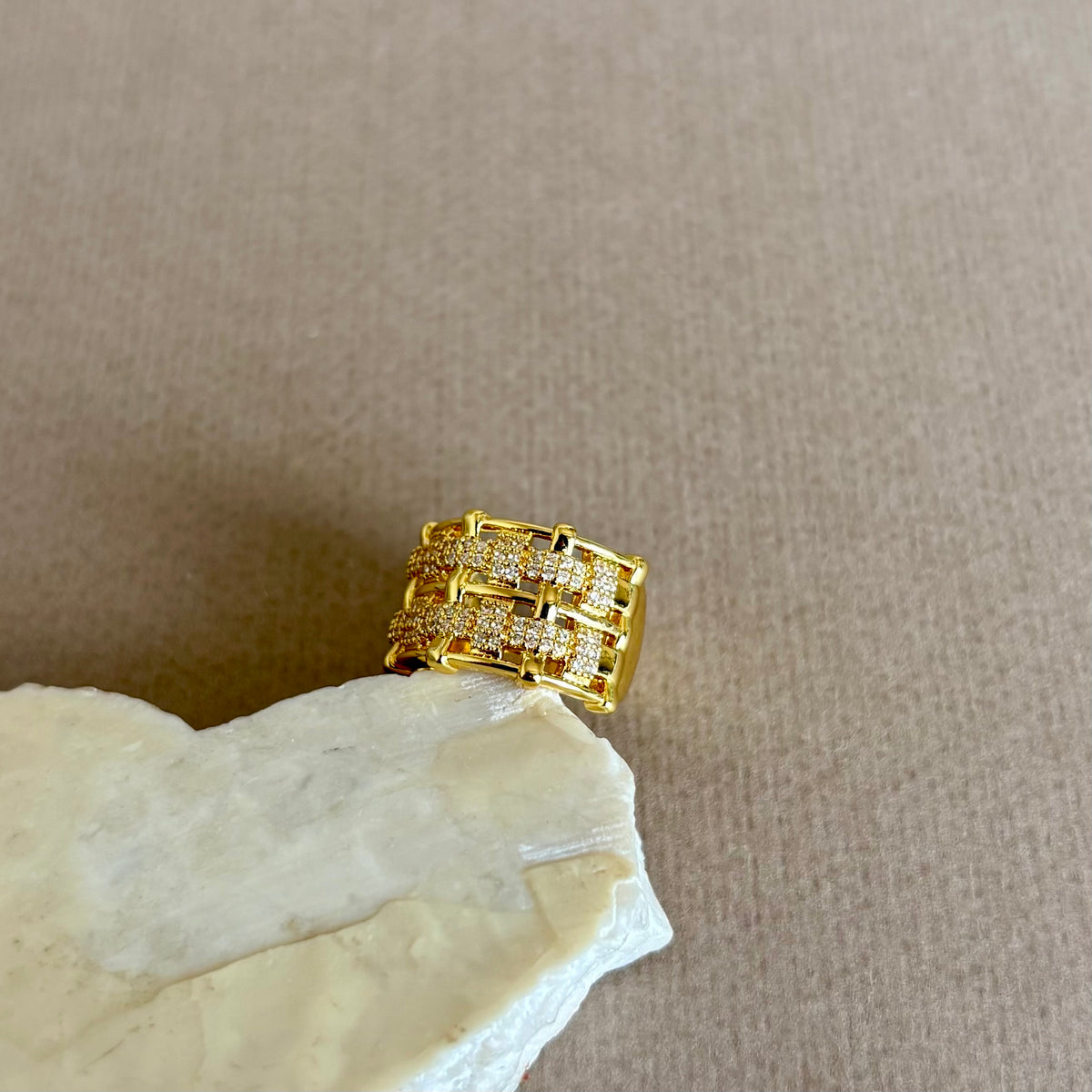Tarevia | Gold Plated Ring