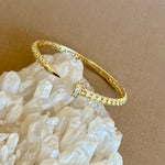 Chyodo Dots | Gold Plated Bangle
