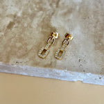 Citrola | Gold Plated Earrings