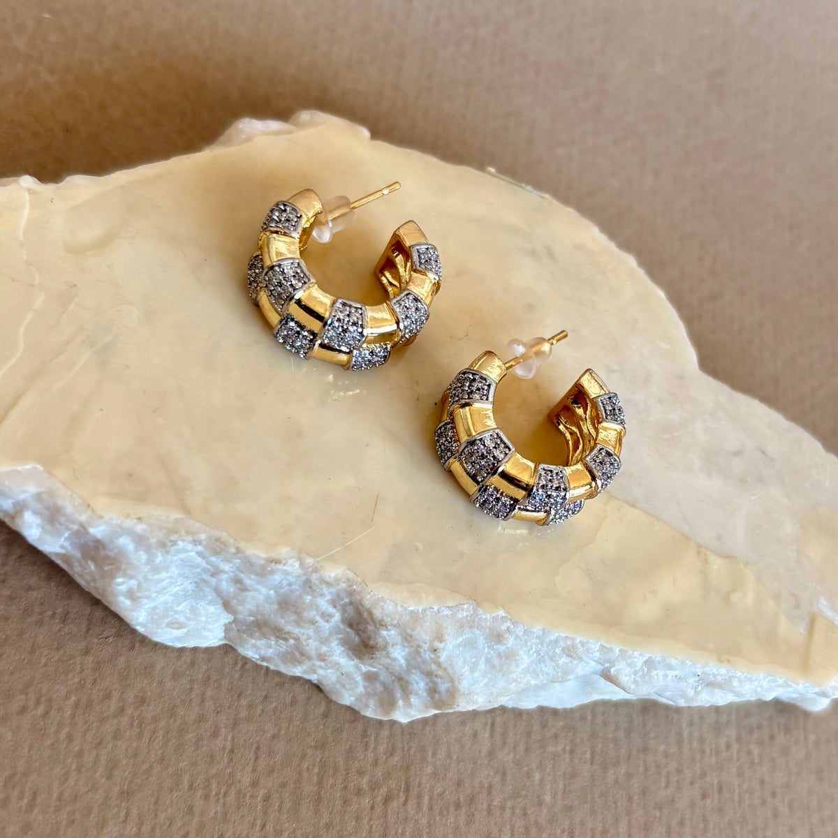 Molyn | Gold Plated Earrings