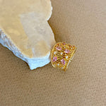 Yurane 03 | Gold Plated Ring