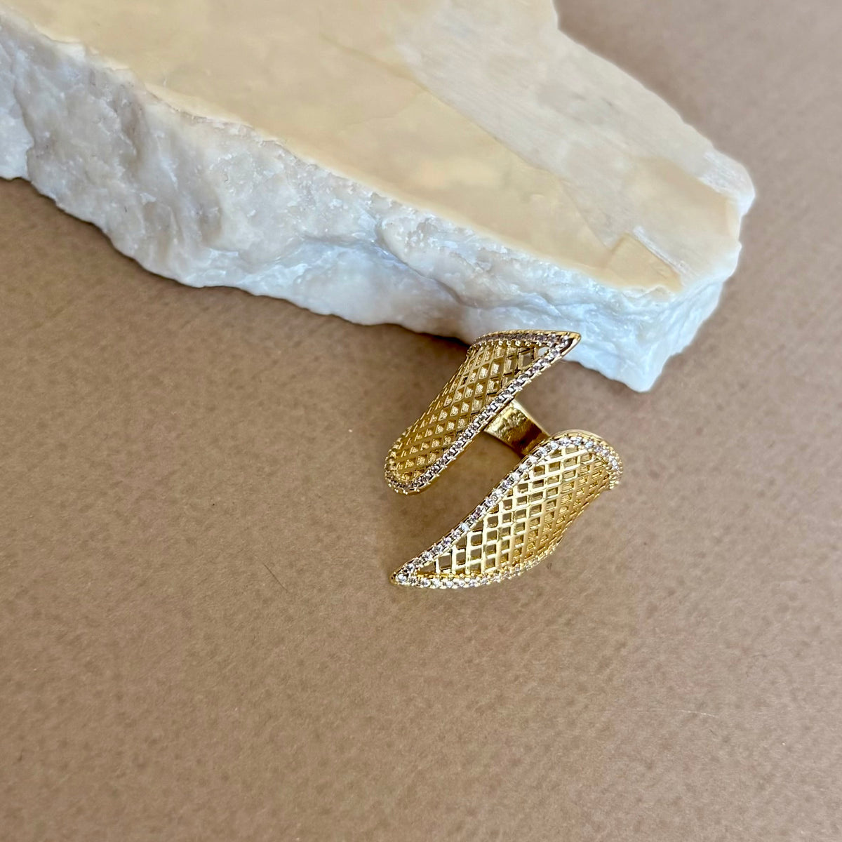 Oreliax | Gold Plated Ring