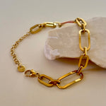 Genesis 02 | Gold Plated Bracelet
