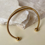 Bianca | Gold Plated Bangle