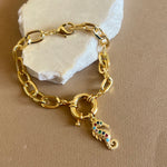 Colorful horse | Gold Plated Bracelet