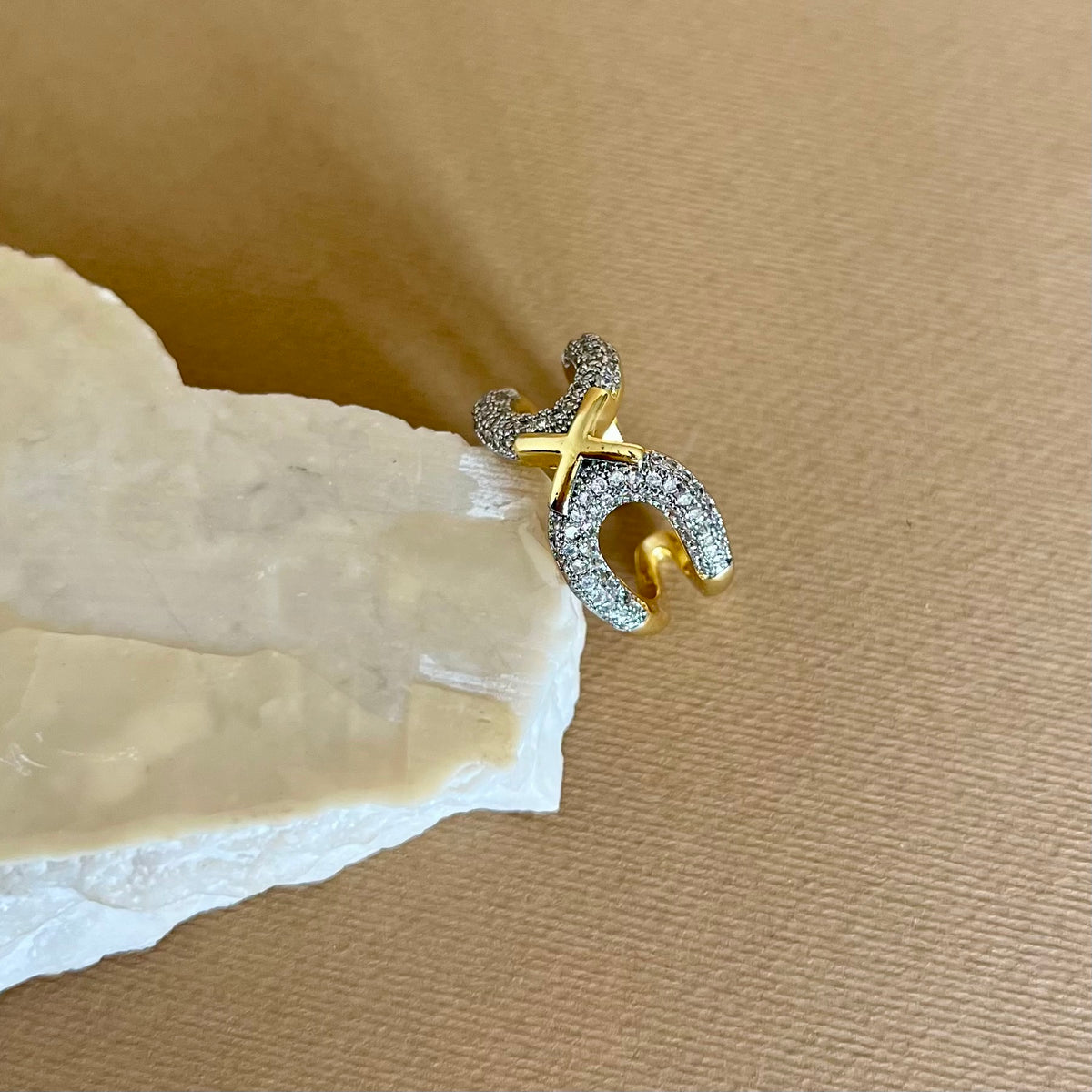 Zivo | Gold Plated Ring