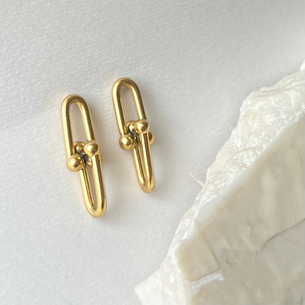 Astrid | Gold Plated Earrings