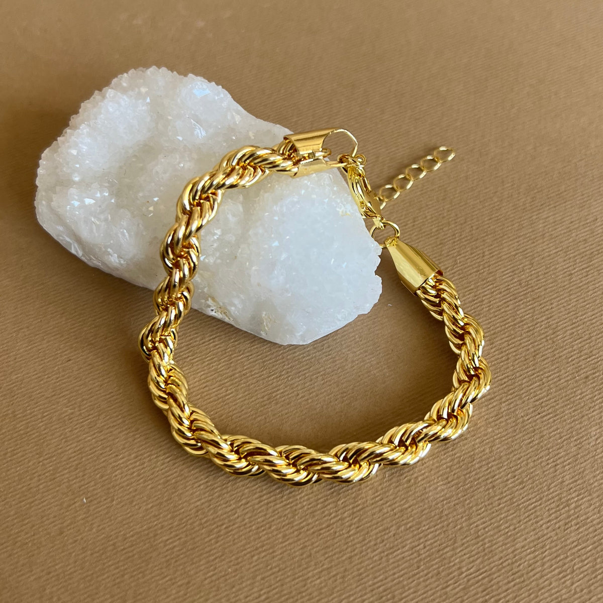 Rope chain 03 | Gold Plated Bracelet