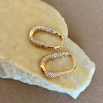 Ovelia 02 | Gold Plated Earrings