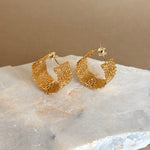 Belvane | Gold Plated Earrings
