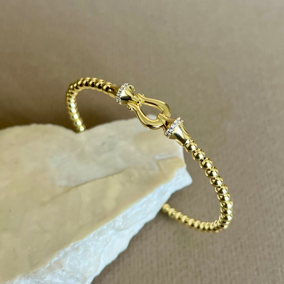 Finch | Gold Plated Bangle