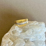 Halo | Gold Plated Ring