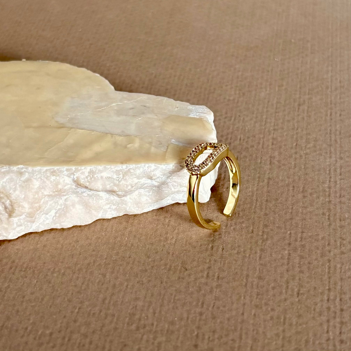 Arisia 02 | Gold Plated Ring
