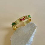 Butterflies | Gold Plated Bangle