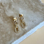 Citrola | Gold Plated Earrings