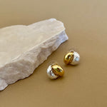 Cluster | Gold Plated Earrings