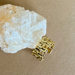 Cubian | Gold Plated Ring