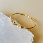 Aurora 04 | Gold Plated Bangle