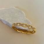 Gleamira | Gold Plated Bangle